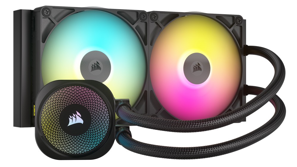 CORSAIR - CORSAIR iCUE LINK TITAN 280 RX RGB Black All In CPU Water Cooler - 280mm