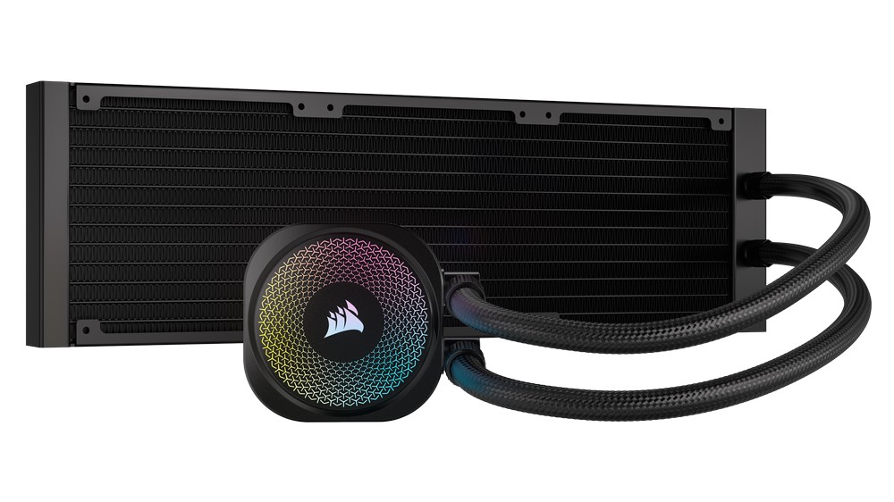 CORSAIR - CORSAIR iCUE LINK TITAN 360 RX RGB Black All In CPU Water Cooler - 360mm