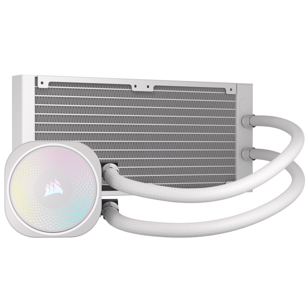 CORSAIR - Corsair NAUTILUS 240 RS ARGB White All In One CPU Cooler - 240mm