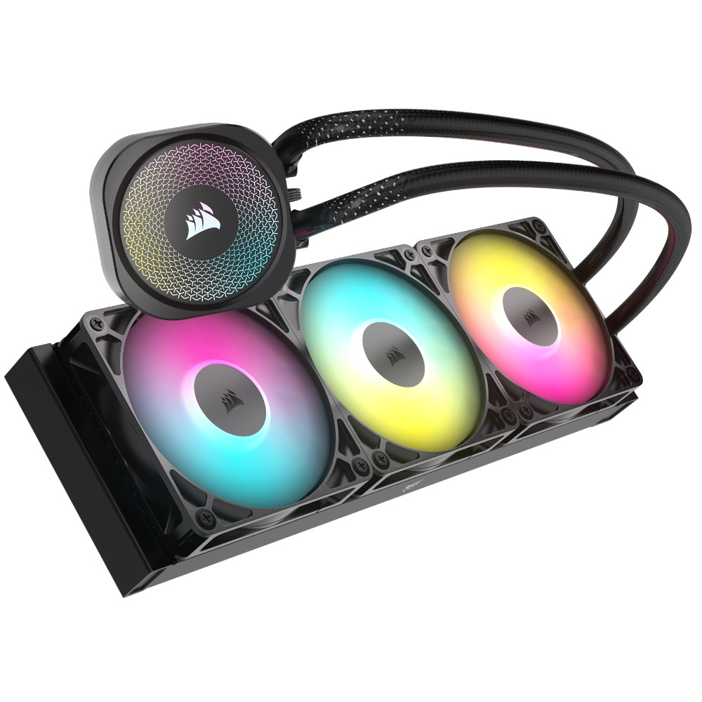 CORSAIR - Corsair NAUTILUS 360 RS ARGB All In One CPU Cooler - 360mm