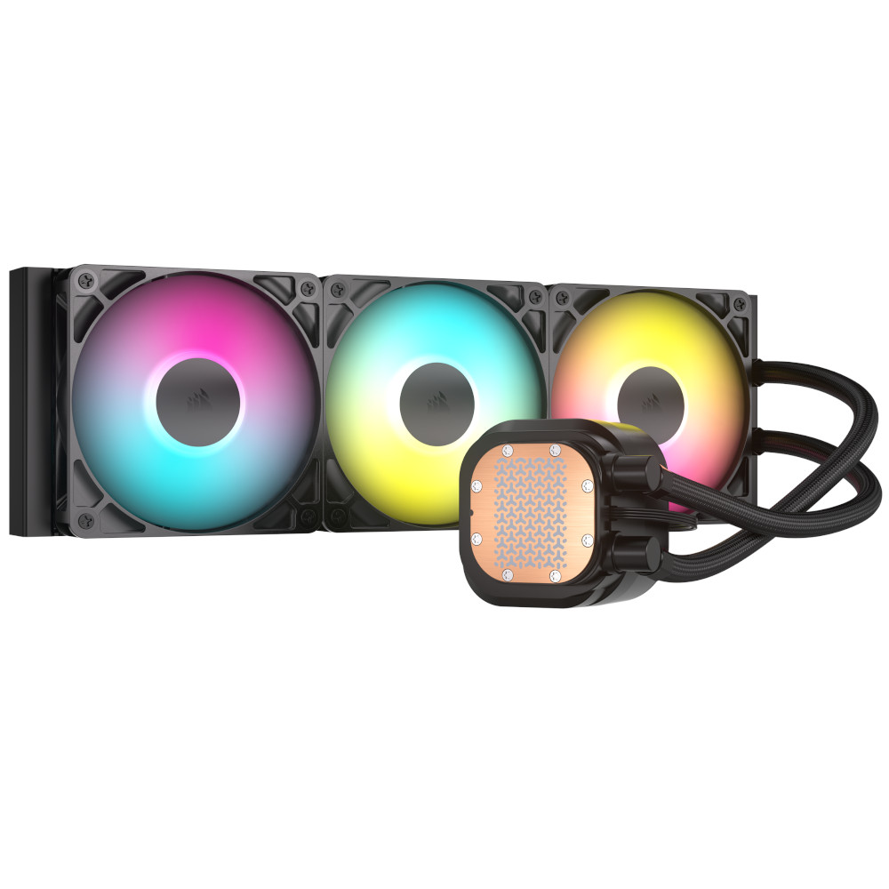 CORSAIR - Corsair NAUTILUS 360 RS ARGB All In One CPU Cooler - 360mm