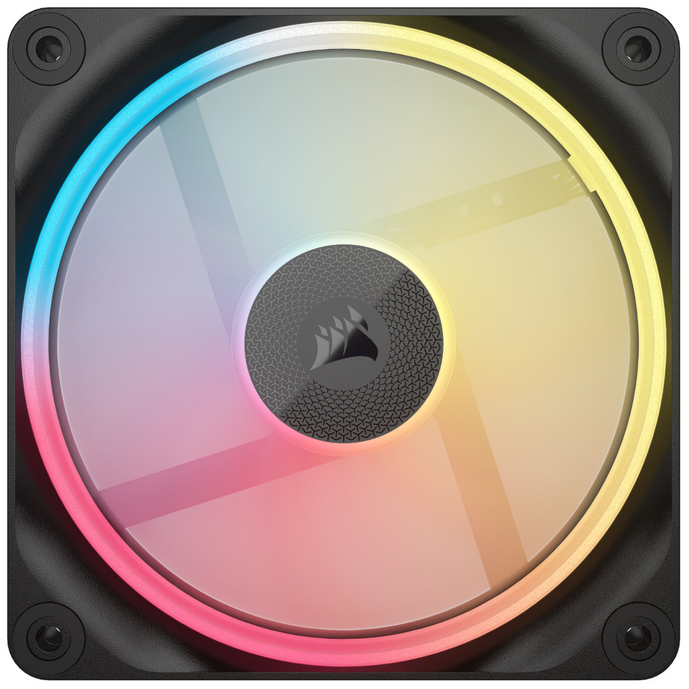 CORSAIR - CORSAIR LX120-R RGB 120mm PWM Reverse Fan - Black