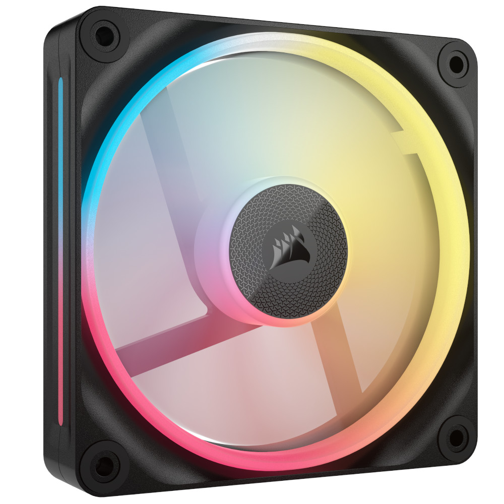 CORSAIR LX120-R RGB 120mm PWM Reverse Fan - Black