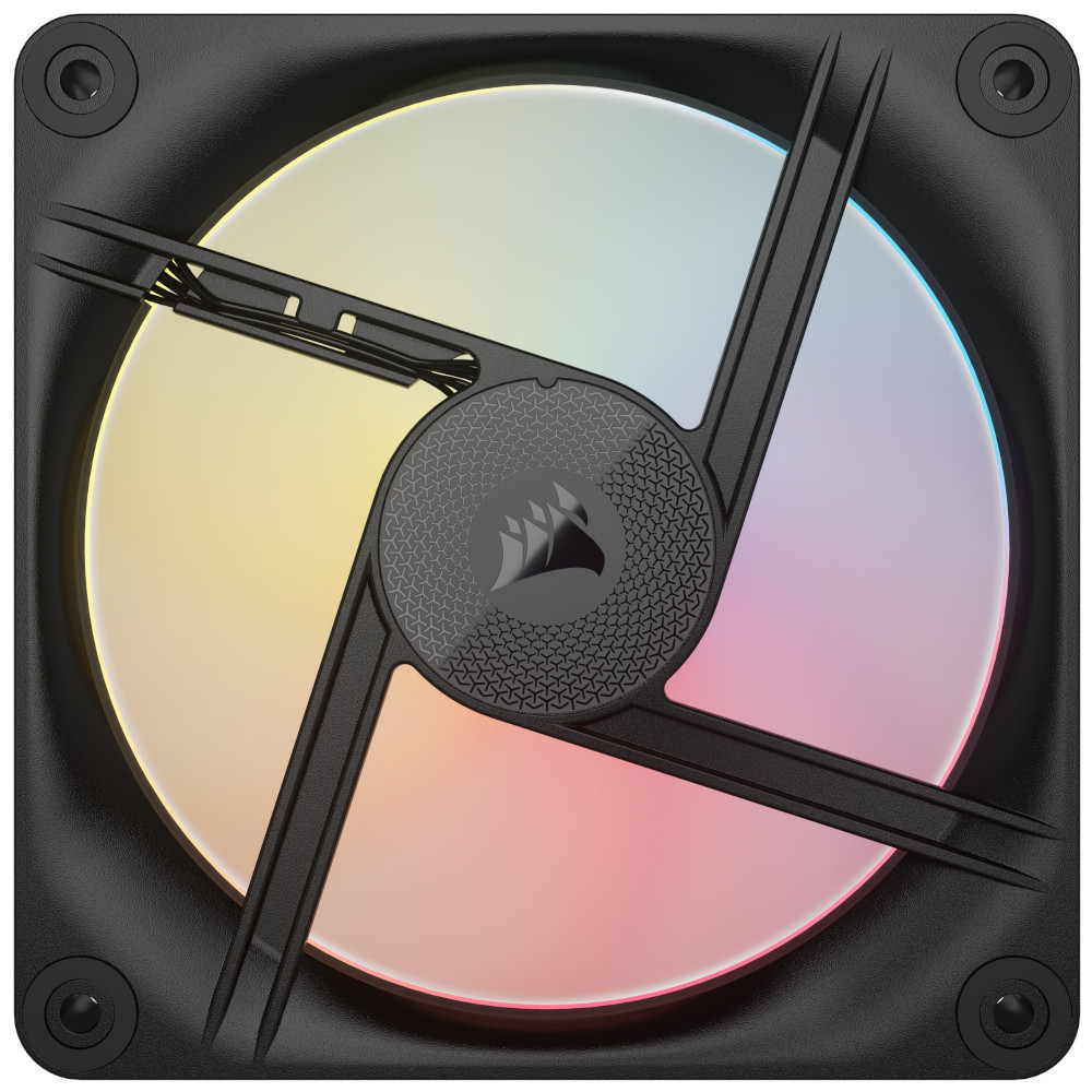 CORSAIR - CORSAIR LX120-R RGB 120mm PWM Reverse Fan - Black