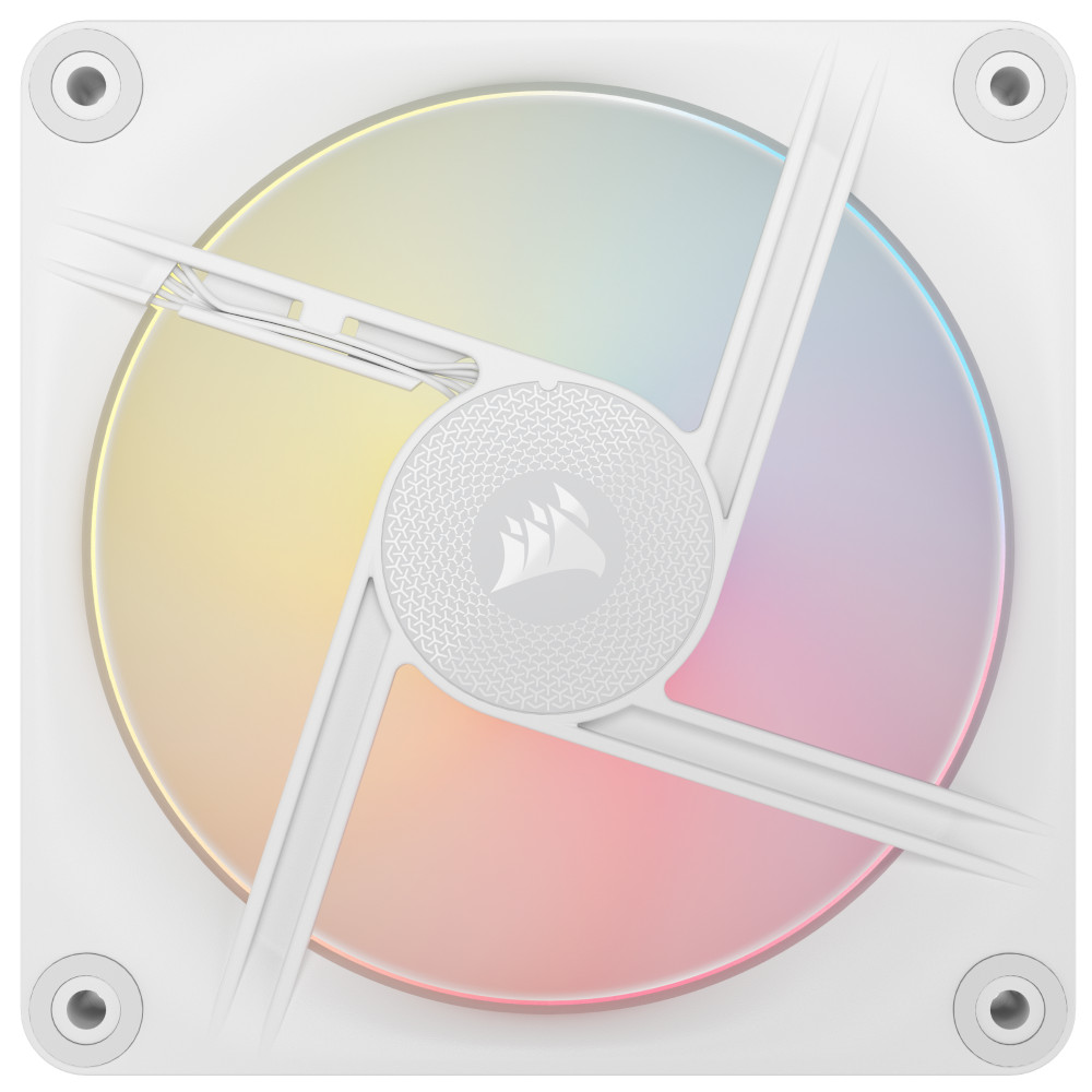 CORSAIR - CORSAIR LX120-R RGB 120mm PWM Reverse Fan - White