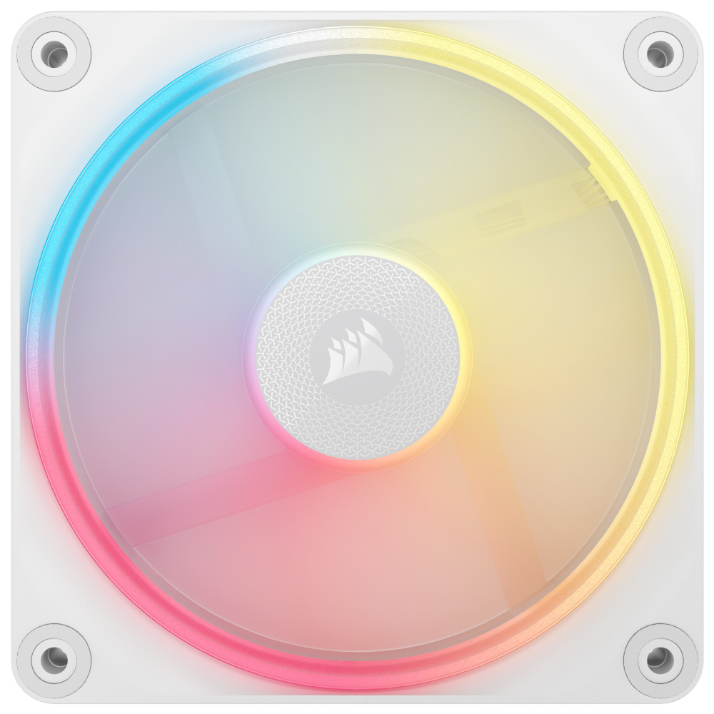 CORSAIR - CORSAIR LX120-R RGB 120mm PWM Reverse Fan - White