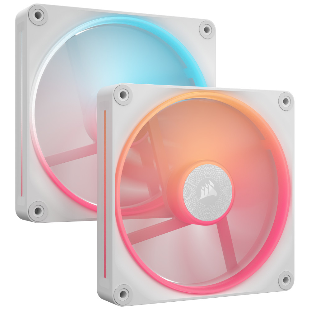 CORSAIR iCUE LINK LX140-R RGB 140mm PWM Reverse Fans Starter Kit - White