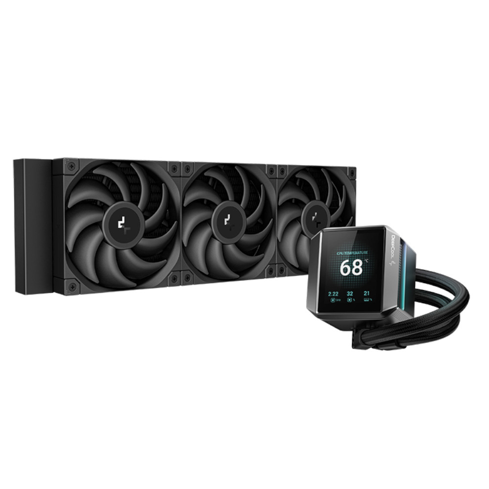 DeepCool Mystique LCD 360 All In One CPU Cooler - 360mm