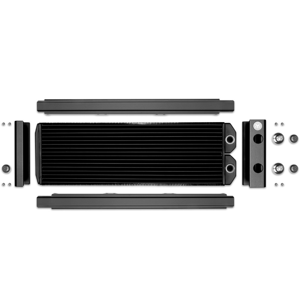 EK Water Blocks - EK Water Blocks EK-Quantum Surface S360 Triple Fan Radiator - Black Edition - 360mm