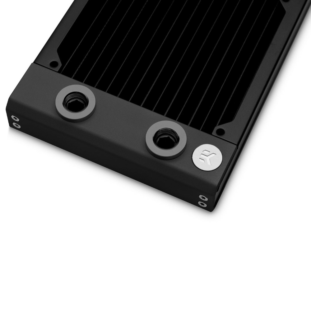 EK Water Blocks - EK Water Blocks EK-Quantum Surface S360 Triple Fan Radiator - Black Edition - 360mm