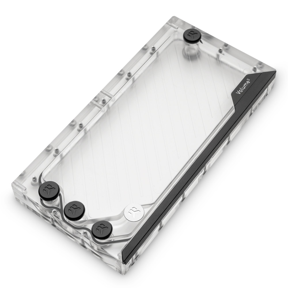 EK Water Blocks EK-Quantum Volume3 FLT 240 D-RGB Reservoir - Plexi