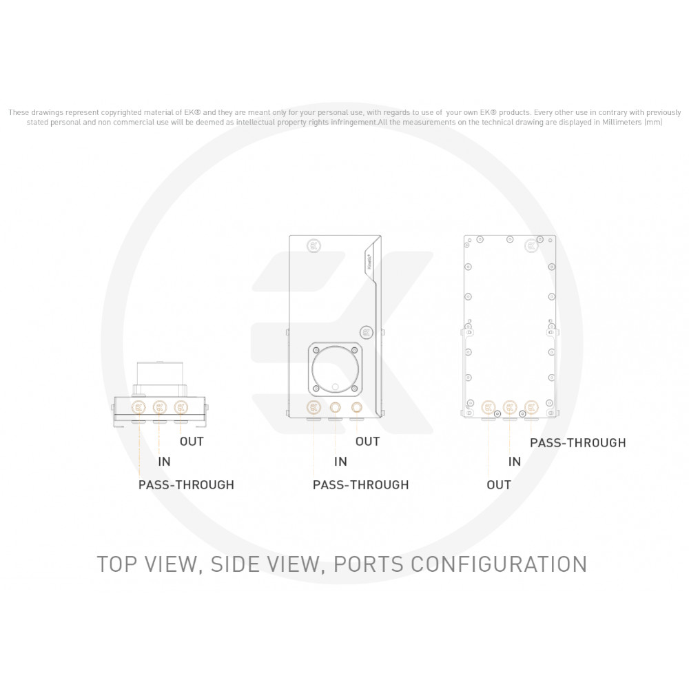 EK Water Blocks - EK Water Blocks EK-Quantum Kinetic3 FLT 240 D5/DDC Body D-RGB Reservoir - Plexi