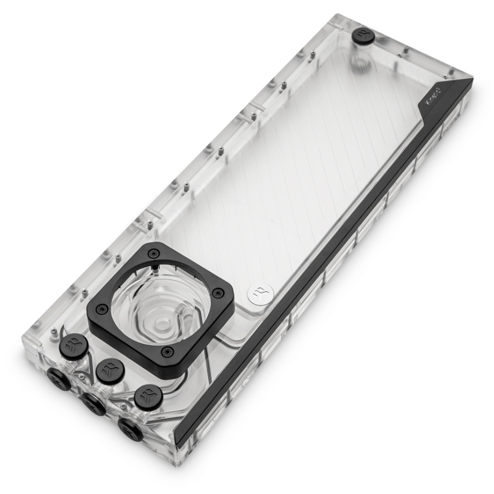 EK Water Blocks EK-Quantum Kinetic3 FLT 360 D5/DDC Body D-RGB Reservoir - Plexi