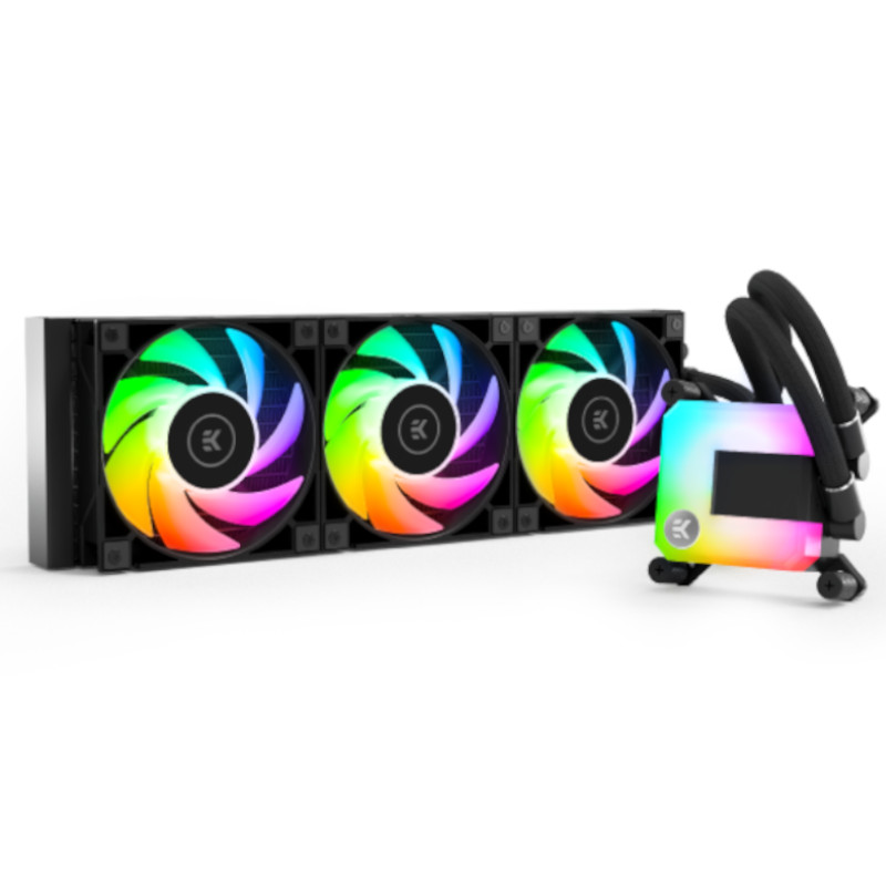 EK Water Blocks - EK Water Blocks EK-AIO 360 V2 D-RGB All In One CPU Water Cooler - 360mm