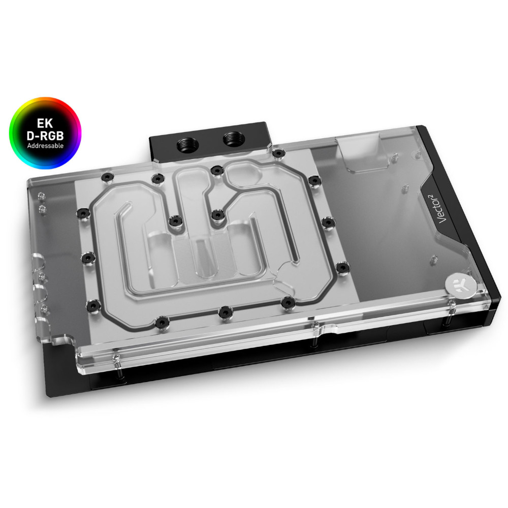 EK Water Blocks EK-Quantum Vector² EVO Strix/TUF RTX 4090 D-RGB Graphics Card Water Block- Nickel + Plexi