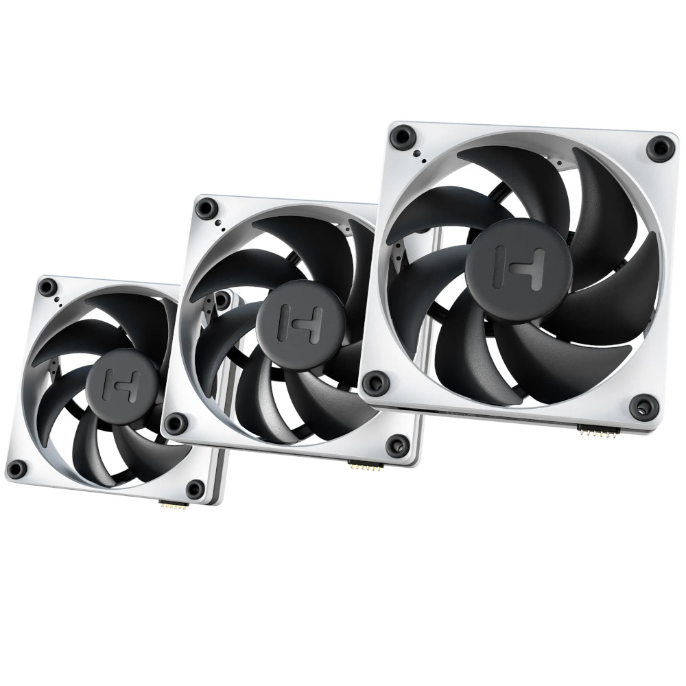 HYTE THICC FP12 32mm 0-3000RPM PWM Triple Fan Pack - 120mm