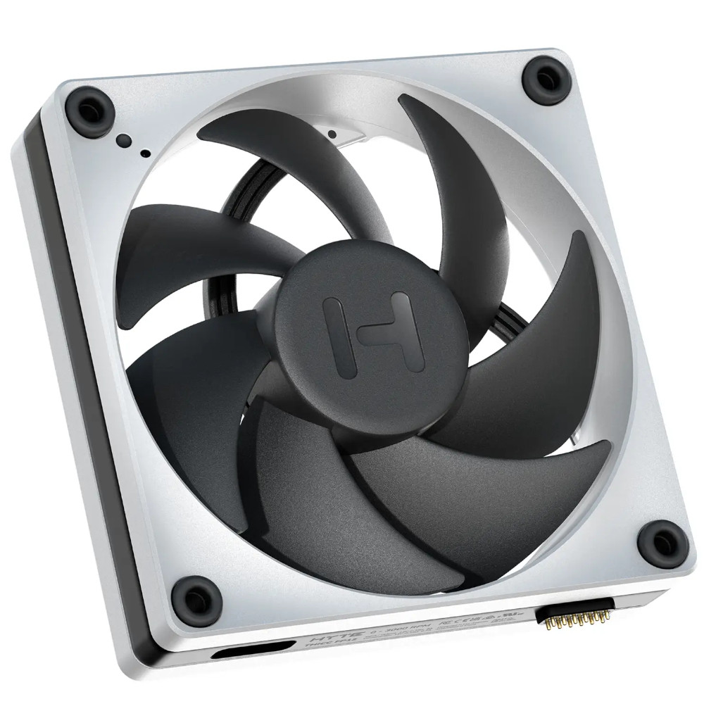 HYTE - HYTE THICC FP12 32mm 0-3000RPM PWM Triple Fan Pack with NP50 Controller - 120mm