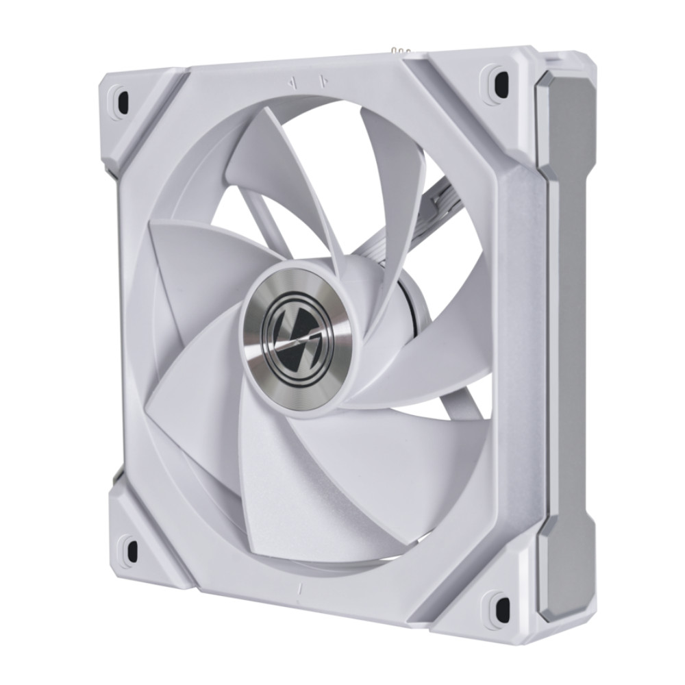 Lian Li - Lian-Li UNI SL120 V2 Reverse Blade Addressable RGB White 120mm Fan