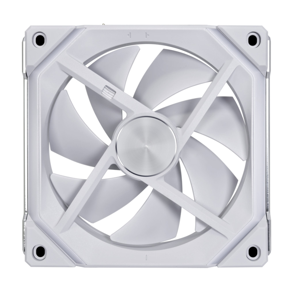 Lian Li - Lian-Li UNI SL120 V2 Reverse Blade Addressable RGB White 120mm Fan