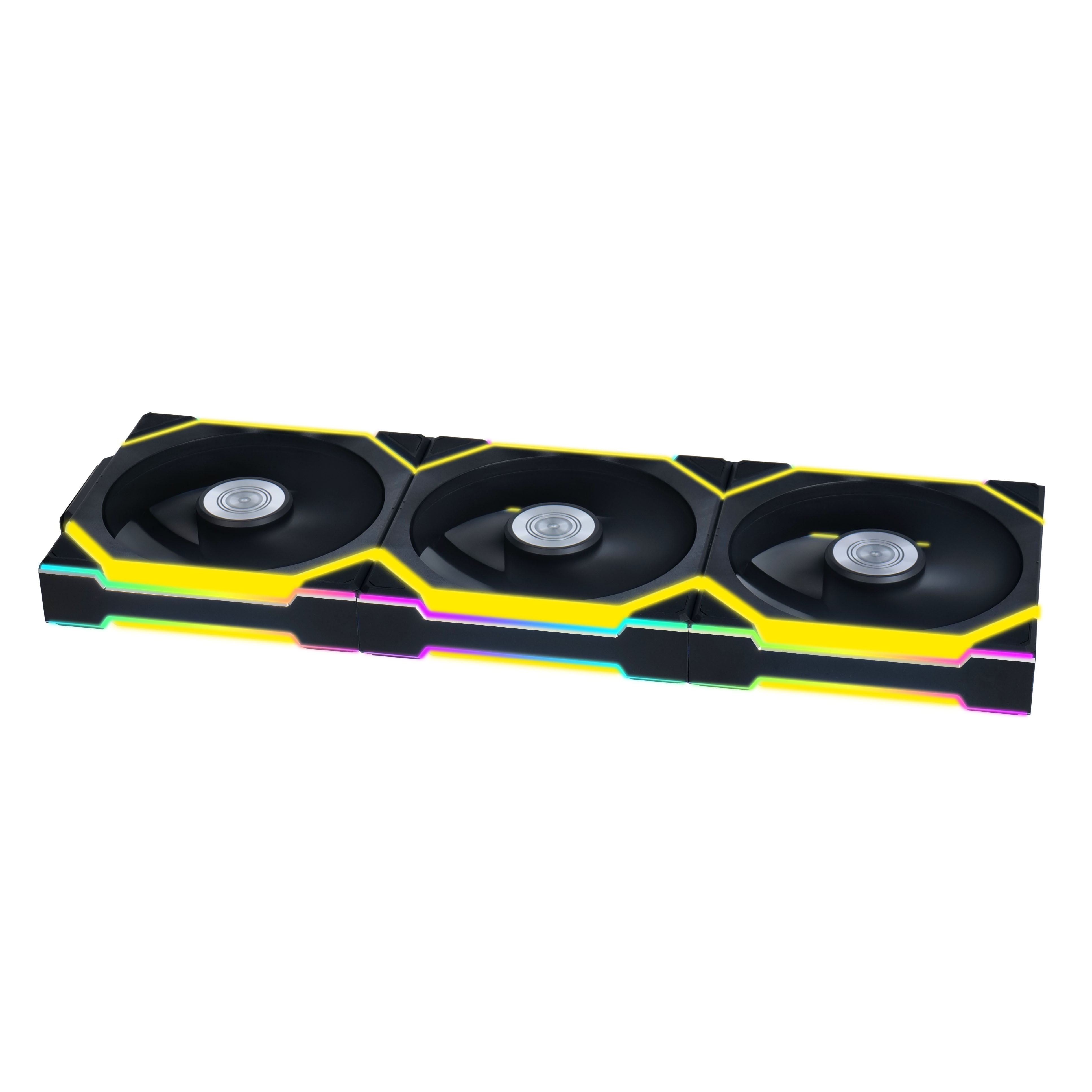 Lian Li - Lian Li UNI SL WIRELESS RGB 120mm Fan Triple Pack - Black