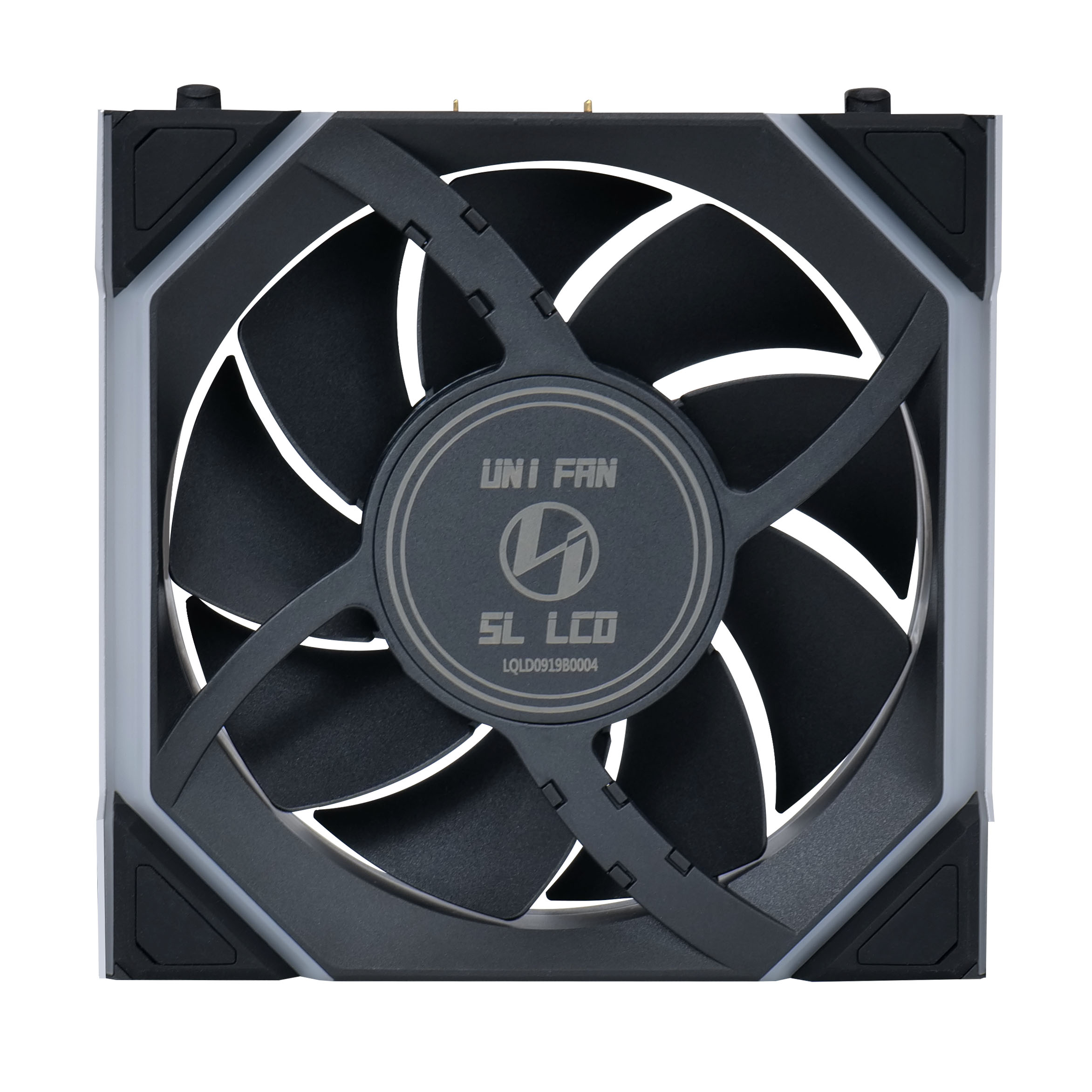 Lian Li - Lian Li UNI SL WIRELESS LCD RGB 120mm Fan - Black