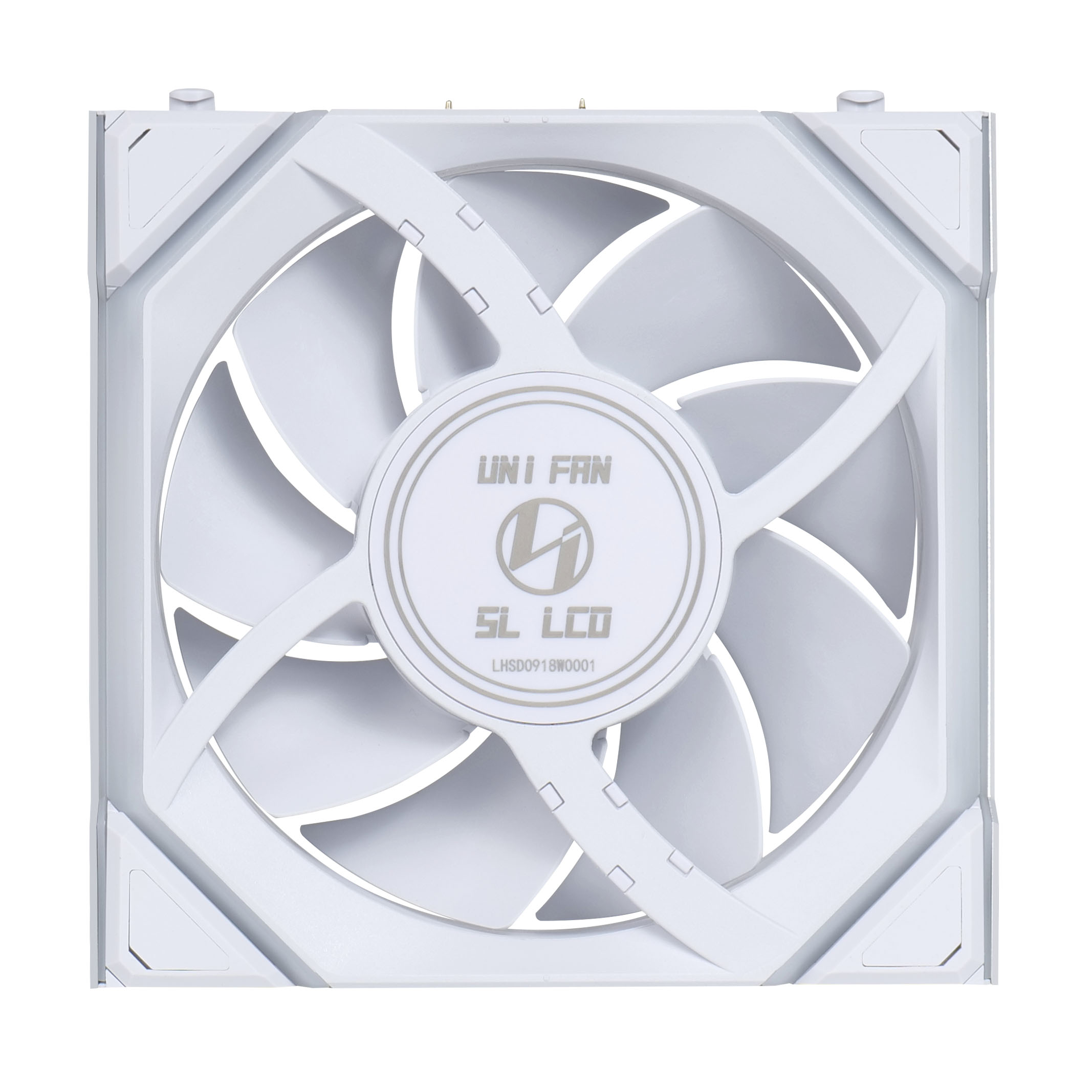 Lian Li - Lian Li UNI SL WIRELESS LCD RGB 120mm Fan - White