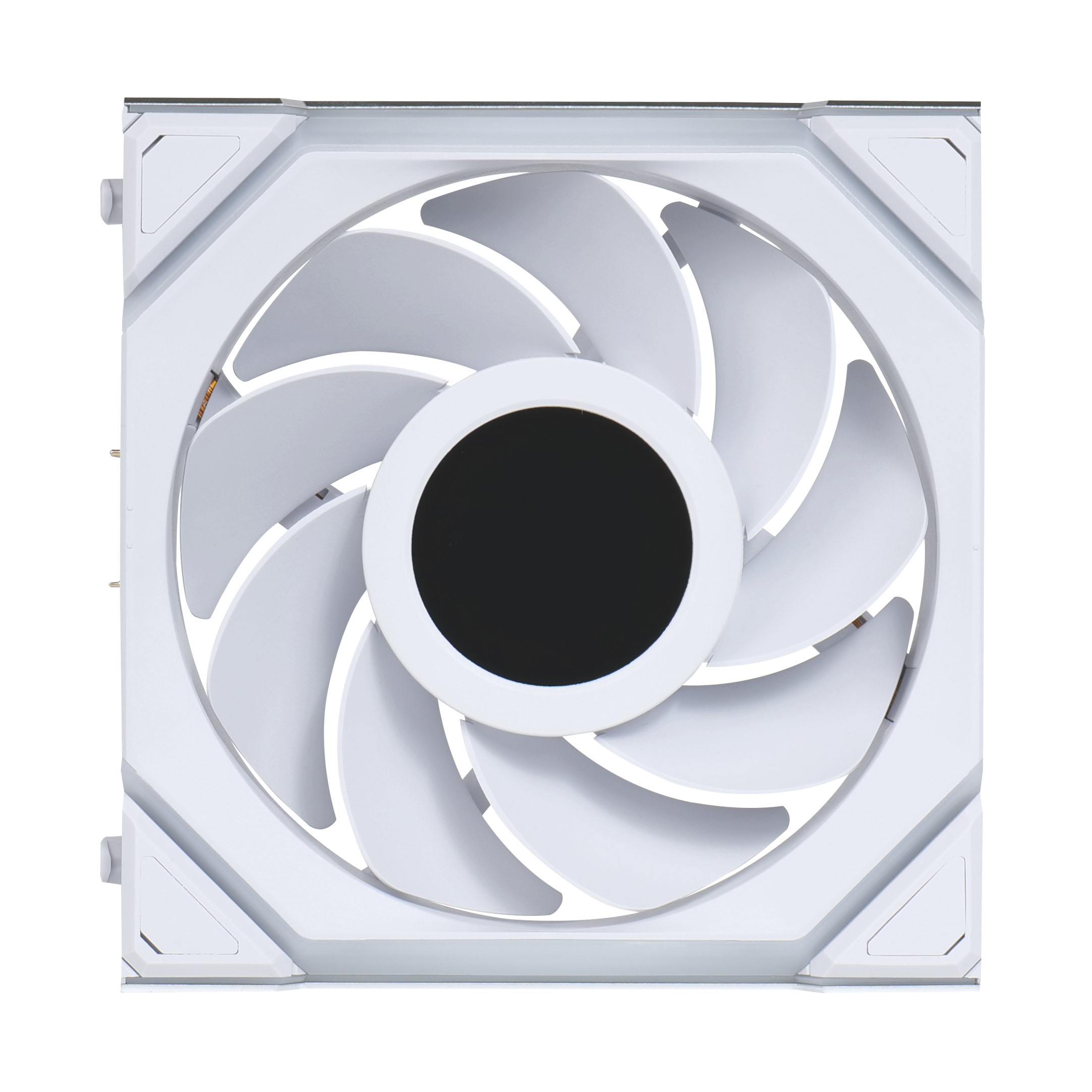 Lian Li - Lian Li UNI SL WIRELESS LCD RGB Reverse Flow 120mm Fan - White