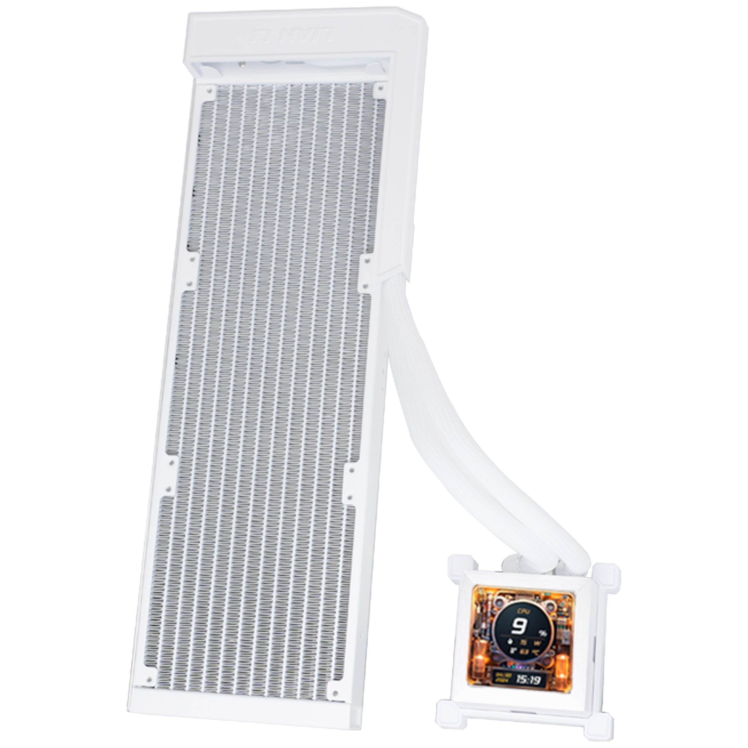 Lian Li HydroShift LCD 360 FANLESS AIO CPU Cooler 360mm - White