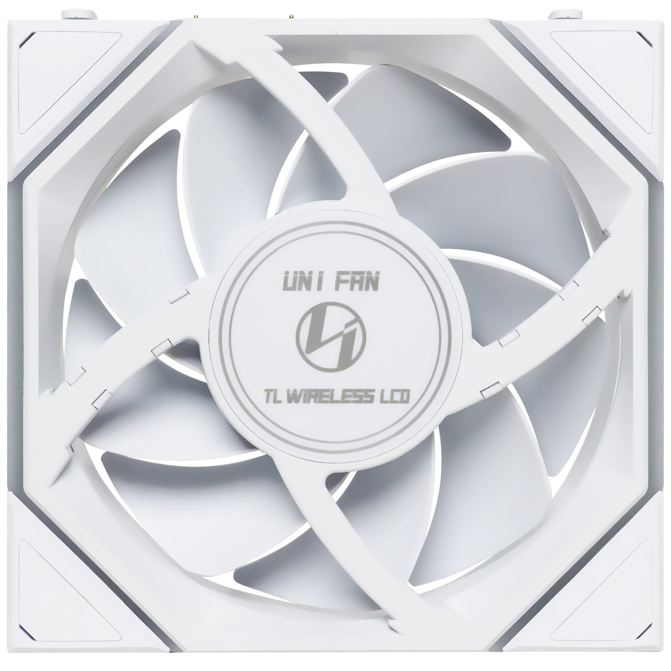 Lian Li - Lian Li UNI FAN TL LCD Wireless 120 White Fan - 120mm