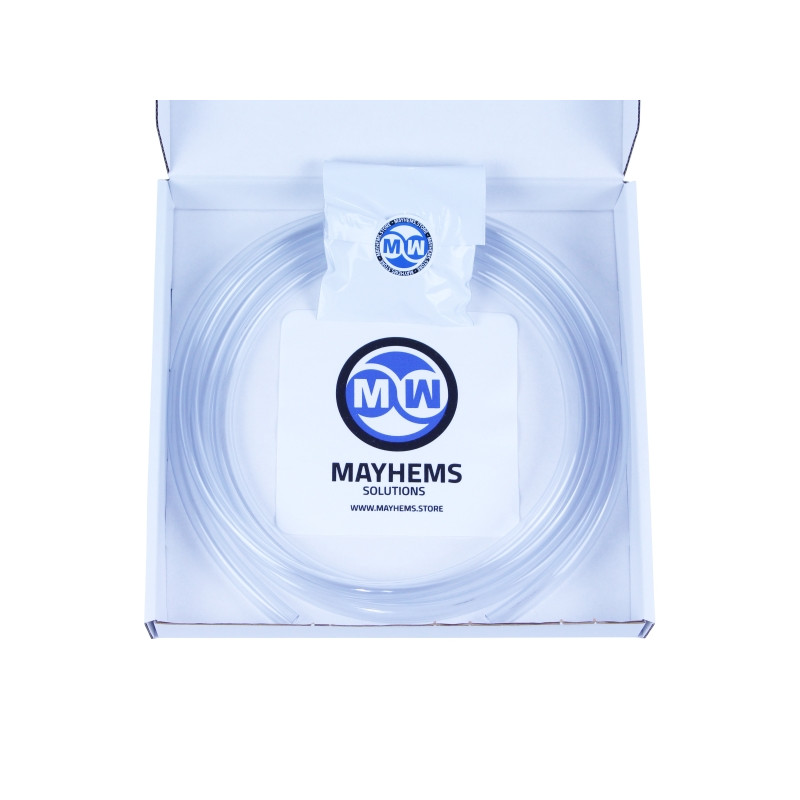 Mayhems - Mayhems Premium Hyper Clarity PVC Soft Tubing 10mm (1/2") ID x 13mm (1/2") OD - 3m