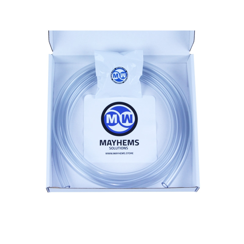 Mayhems - Mayhems Premium Hyper Clarity PVC Soft Tubing 11mm (7/16") ID x 16mm (5/8") OD - 3m