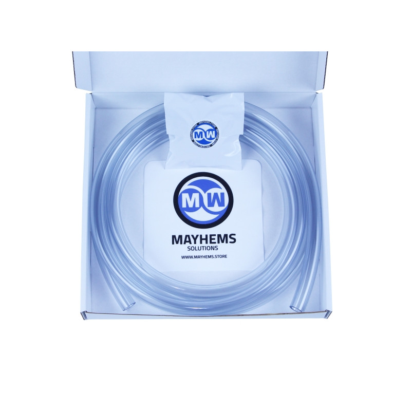 Mayhems - Mayhems Premium Hyper Clarity PVC Soft Tubing 13mm (1/2") ID x 19mm (3/4") OD - 3m