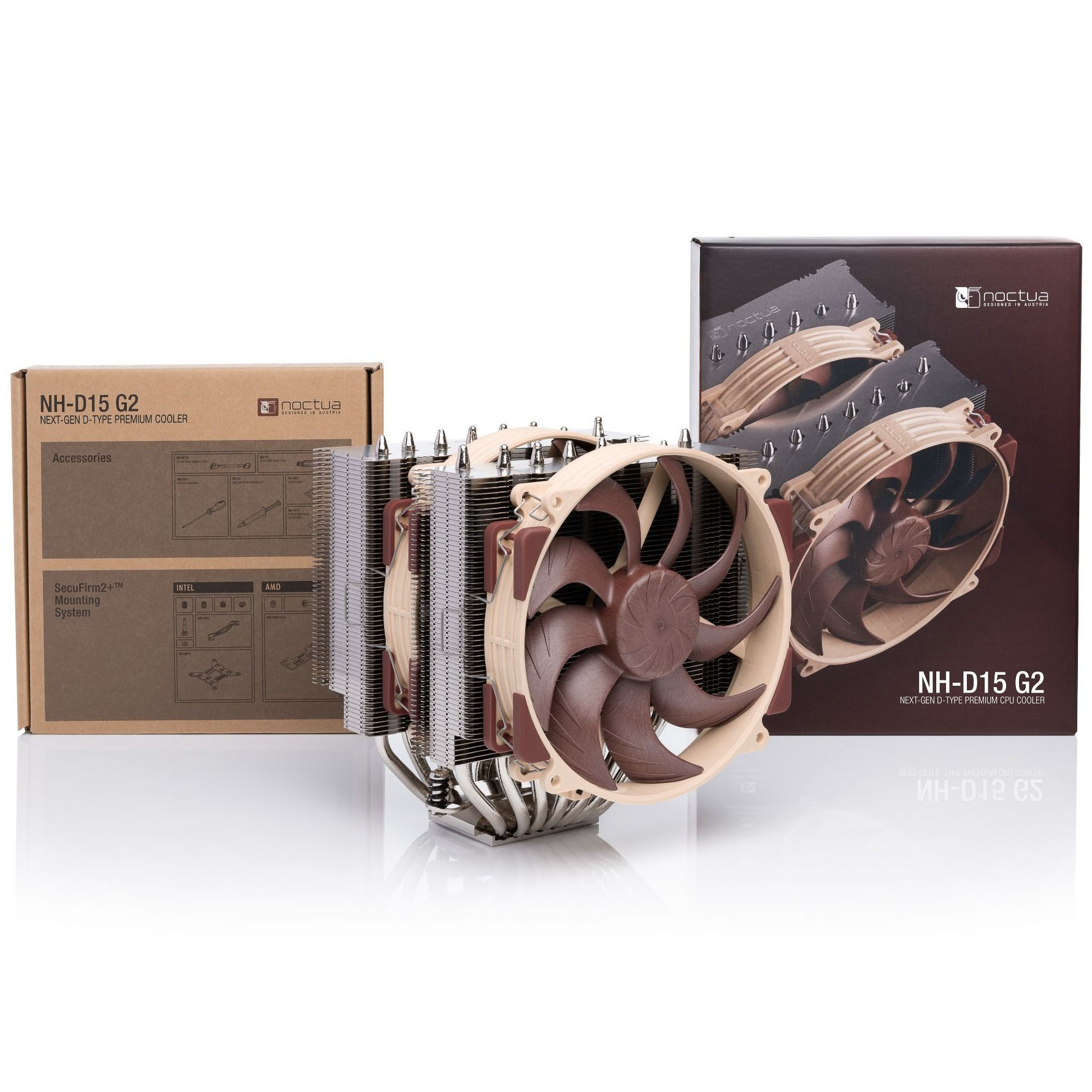 Noctua - Noctua NH-D15 G2 Standard Next Gen Dual Tower CPU Cooler