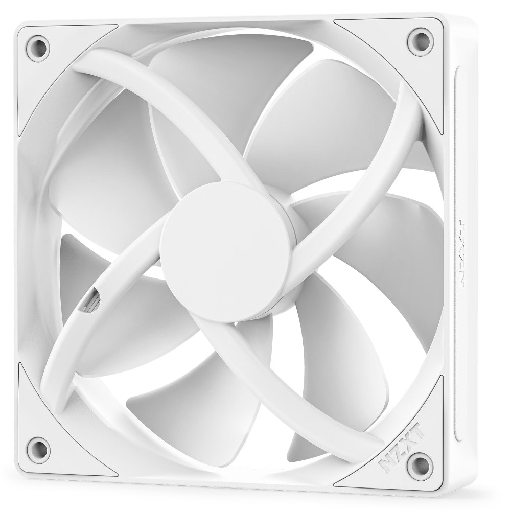 NZXT - NZXT F140P V2 High Performance PWM White Fan - 140mm