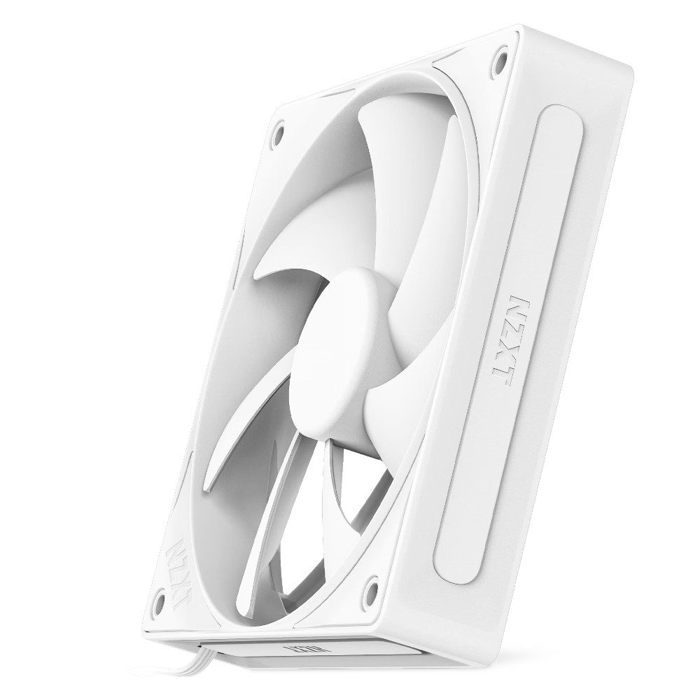 NZXT - NZXT F140P V2 High Performance PWM White Fan - 140mm