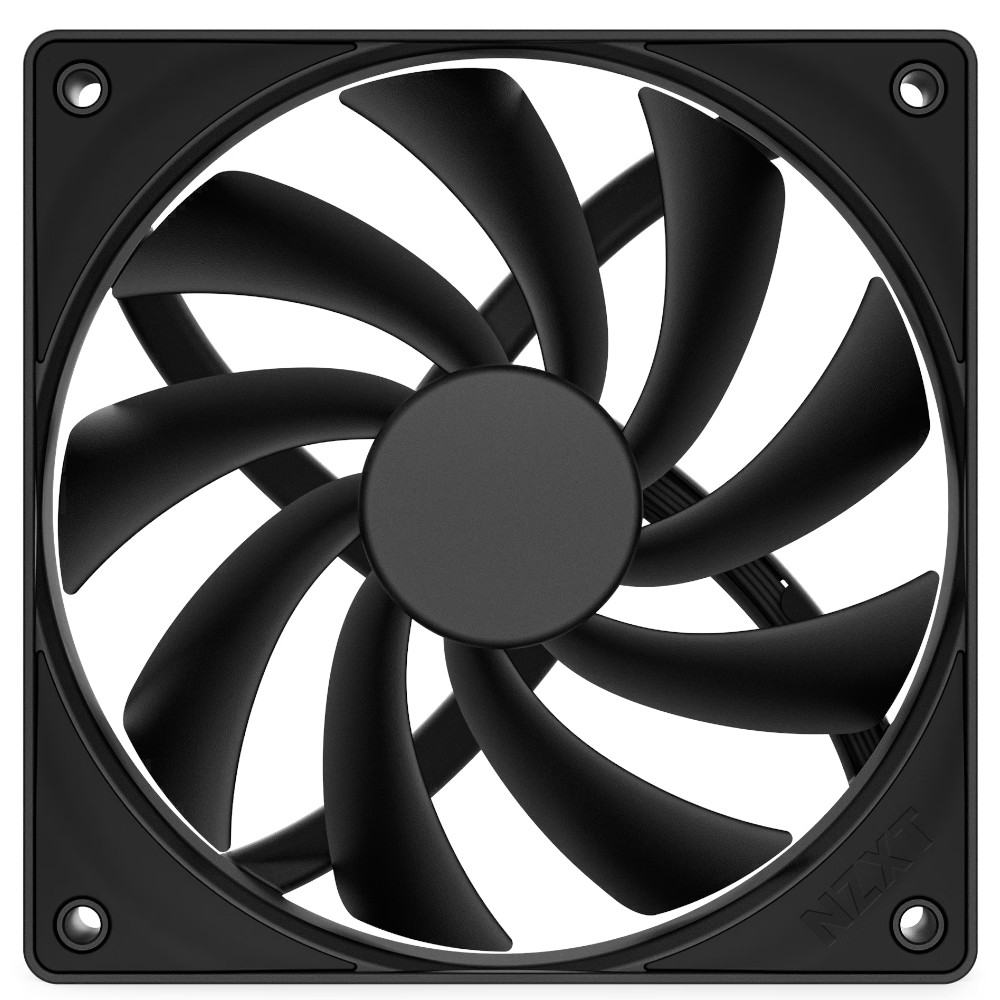 NZXT - NZXT F140Q V2 Quiet Airflow Black PWM Fan - 140mm