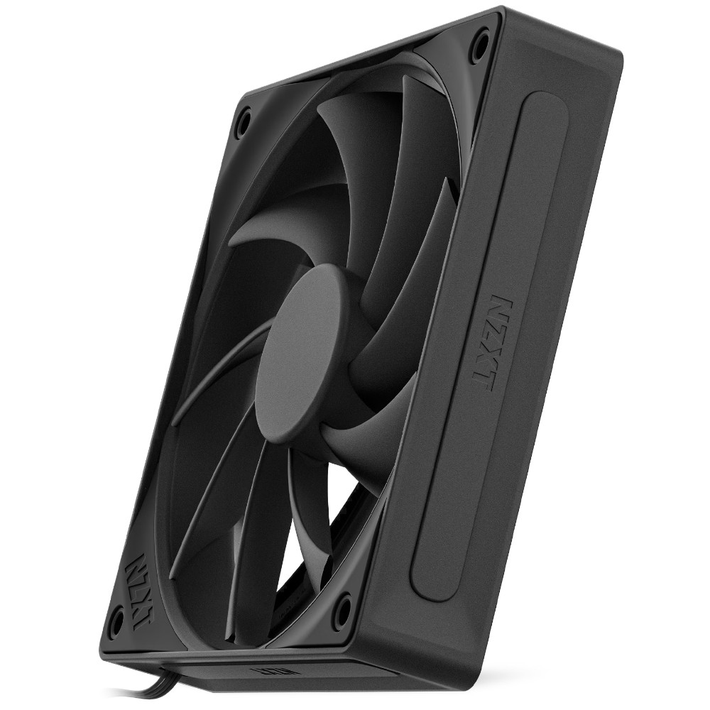 NZXT - NZXT F140Q V2 Quiet Airflow Black PWM Fan - 140mm