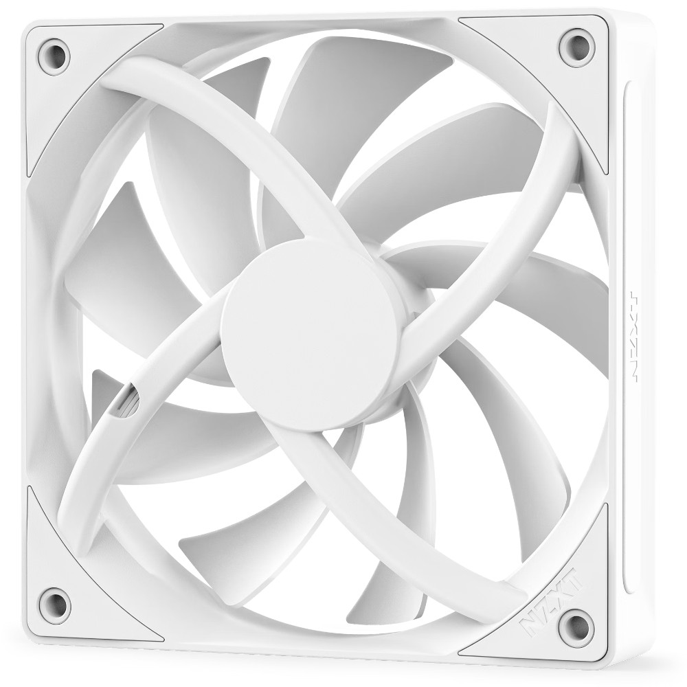 NZXT - NZXT F140Q V2 Quiet Airflow White PWM Fan - 140mm