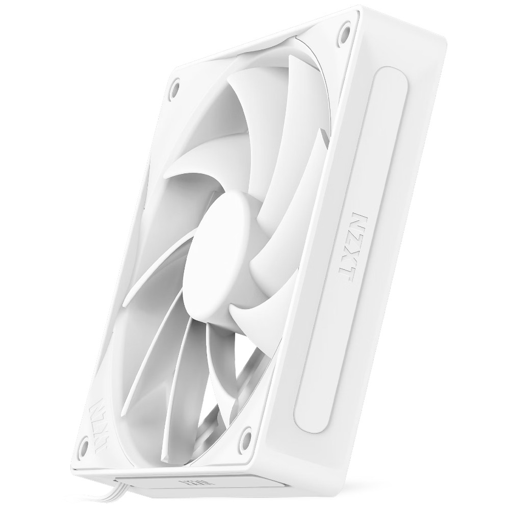 NZXT - NZXT F140Q V2 Quiet Airflow White PWM Fan - 140mm