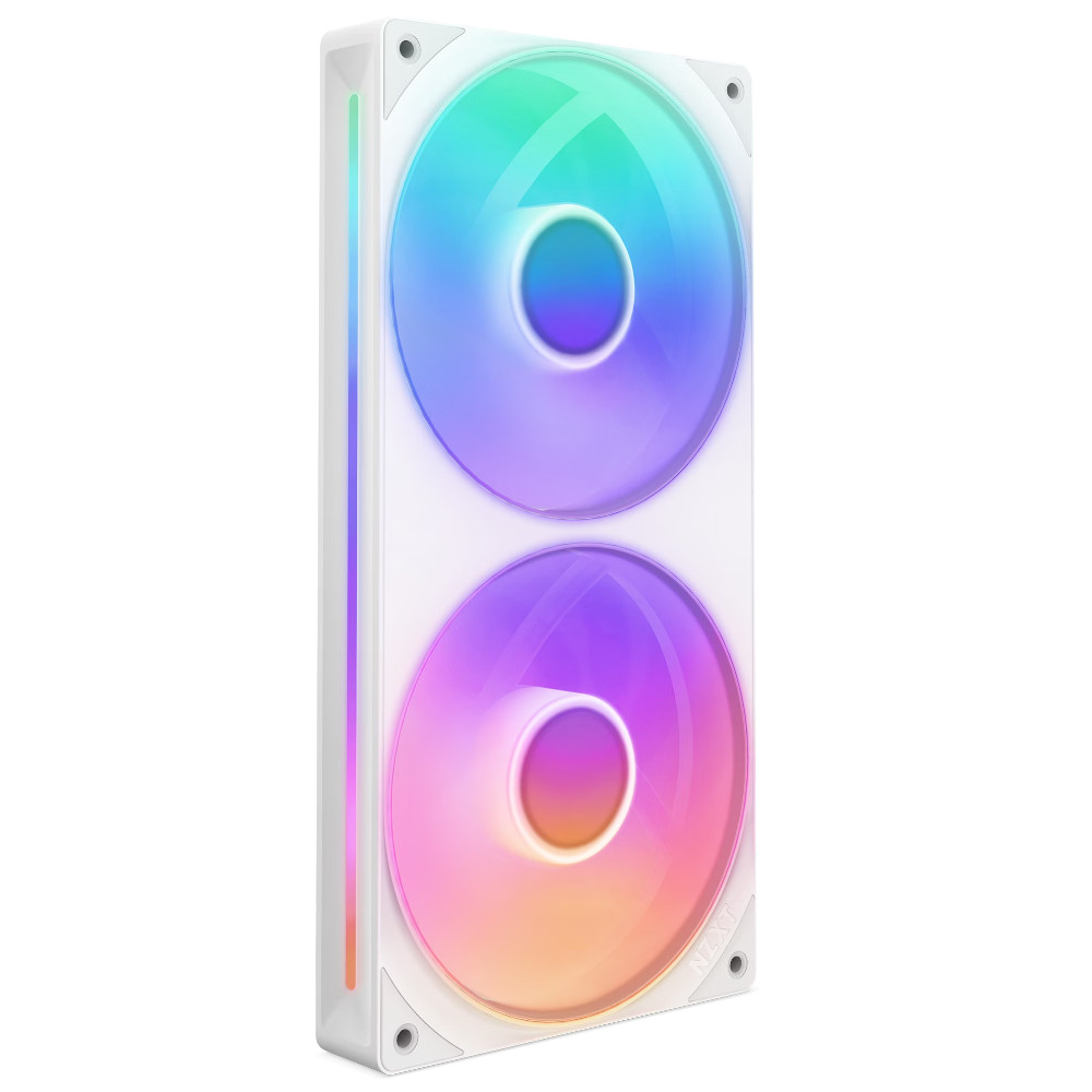 NZXT F240 RGB Core 240mm Single Frame - White