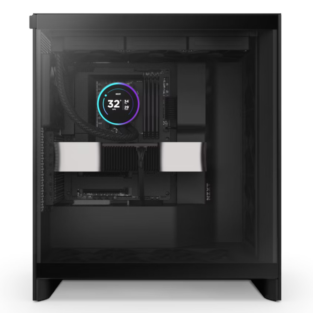 NZXT - NZXT Kraken 360 Elite V2 Black AIO CPU Water Cooler - 360mm