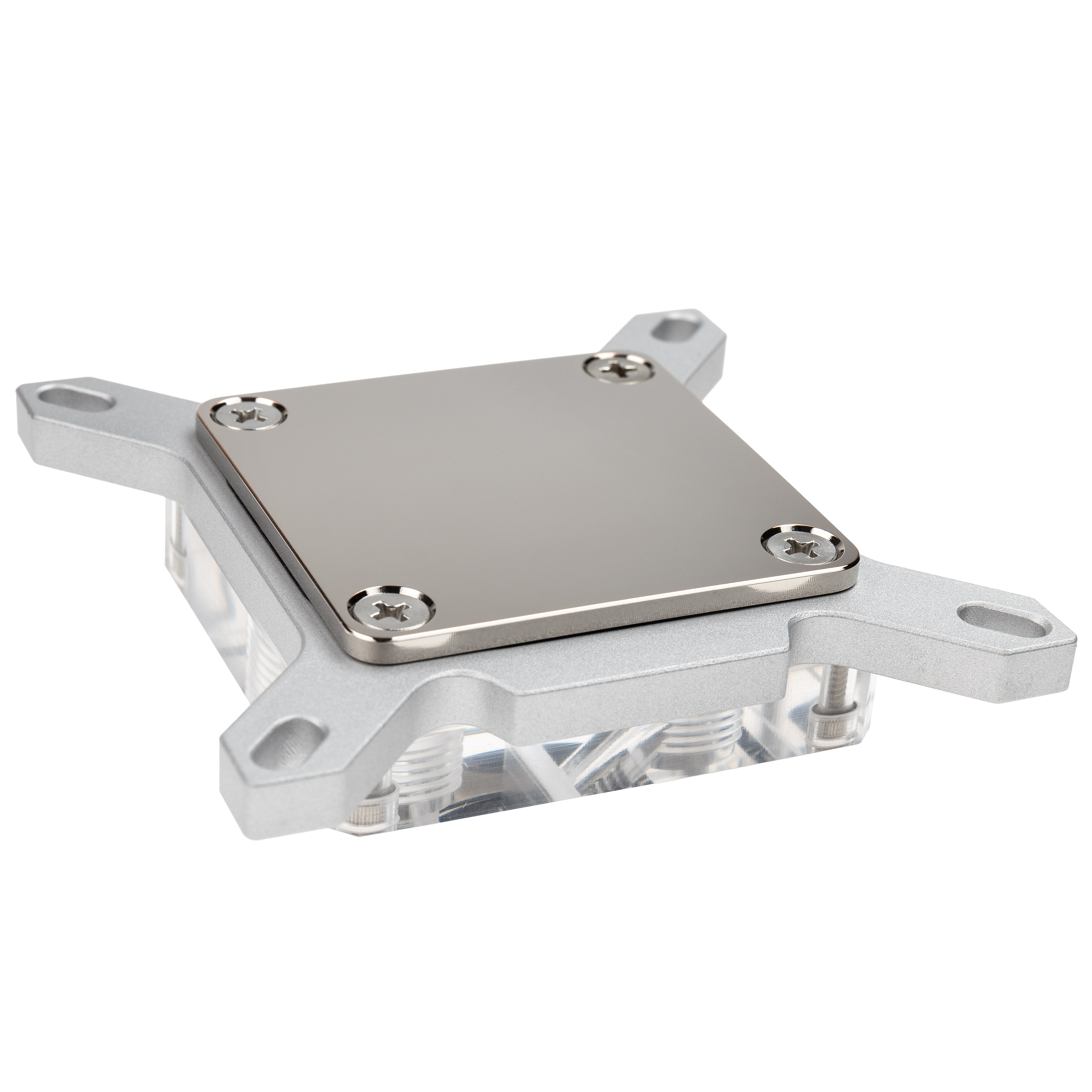 Optimus - Optimus Foundation Intel 1700 CPU Water Block - Silver / Nickel