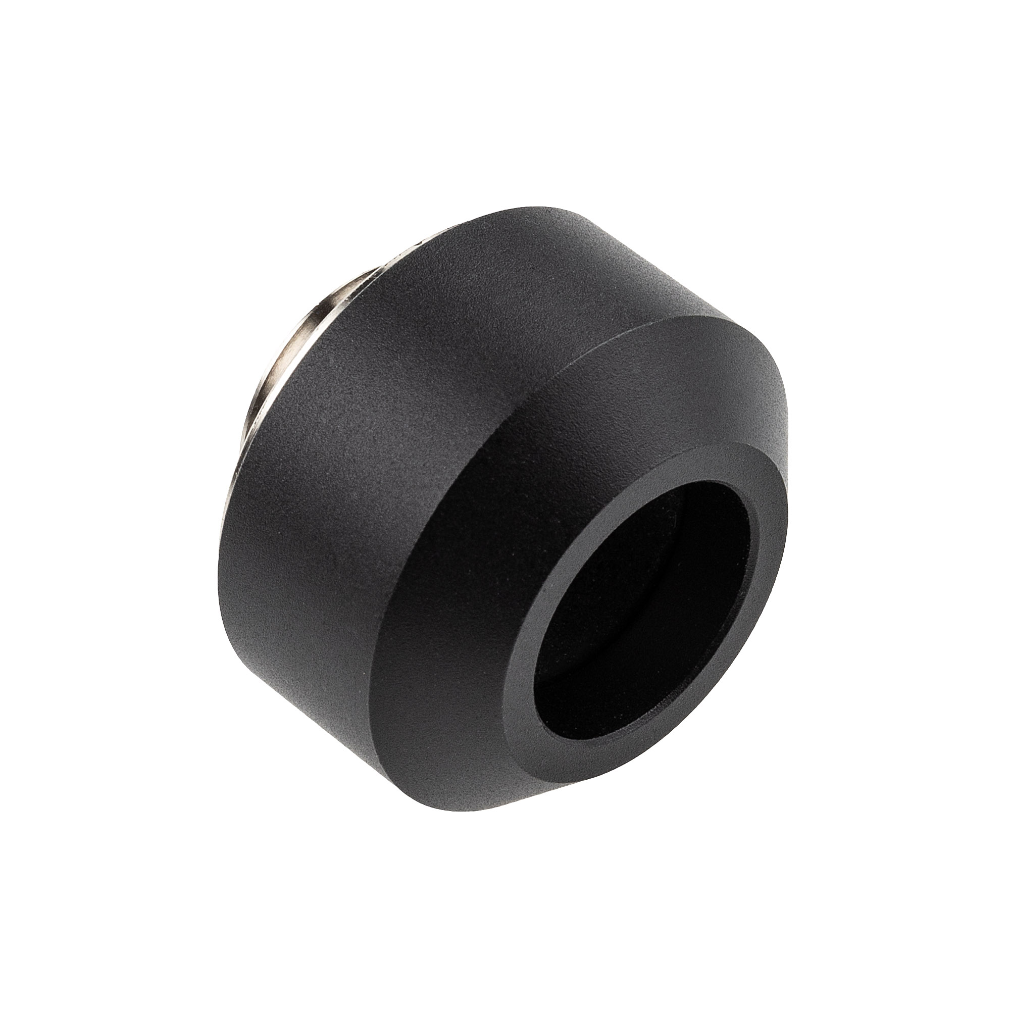 Optimus - Optimus Hardtube 12mm Satin Black Fitting - 6 Pack