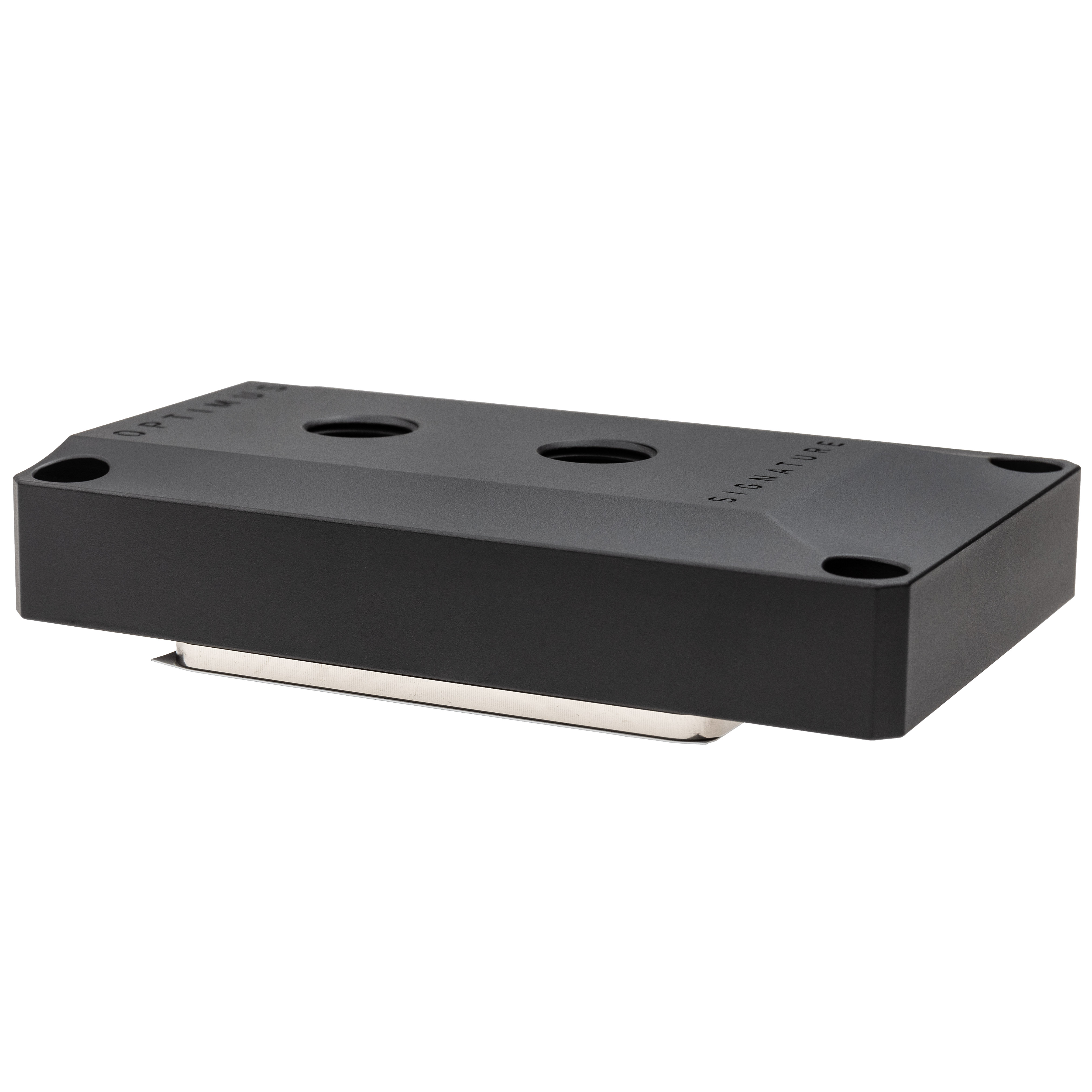 Optimus - Optimus Signature V3 AMD Black Ceramic CPU Water Block - Nickel Cold Plate