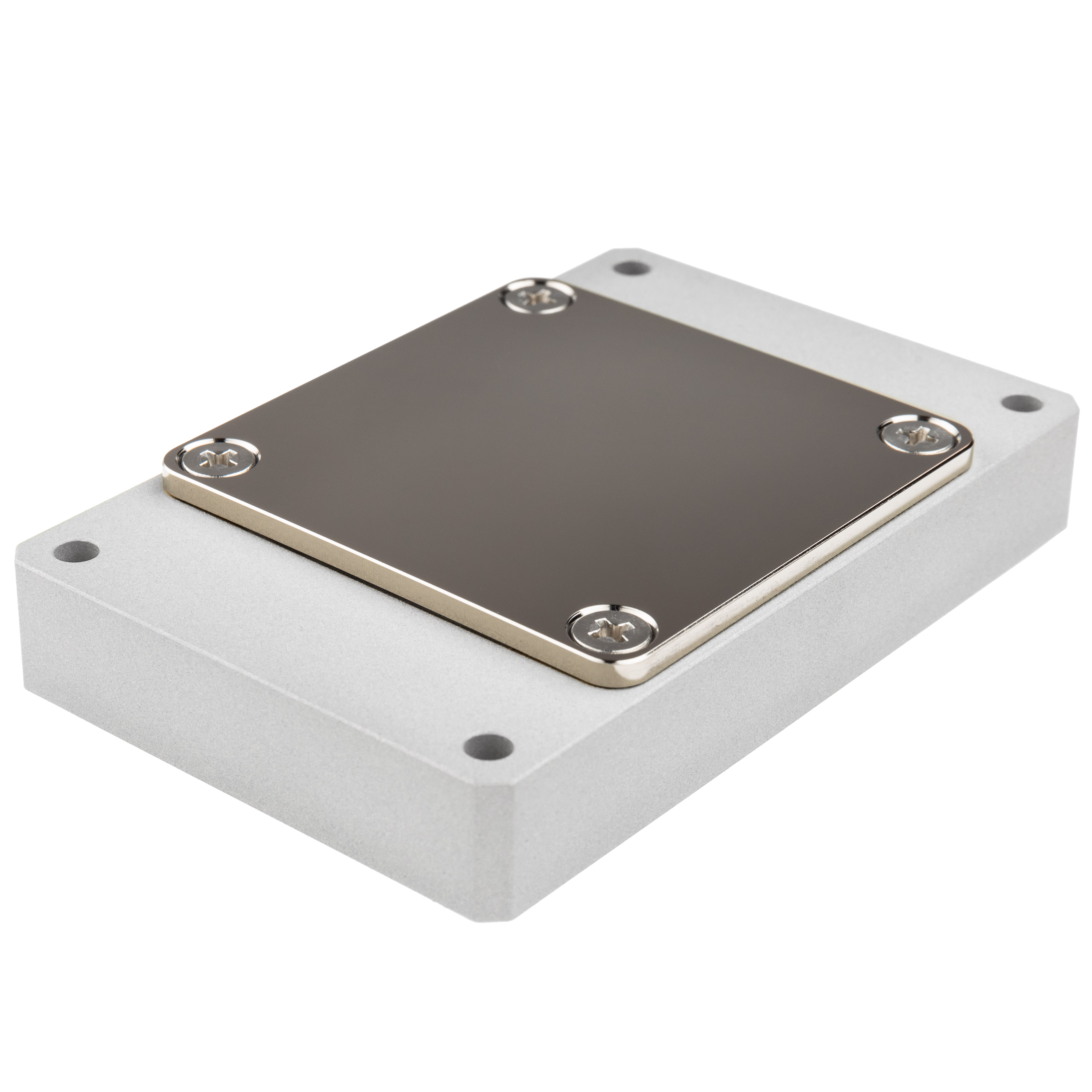 Optimus - Optimus Signature V3 AMD Silver Ceramic CPU Water Block - Nickel Cold Plate