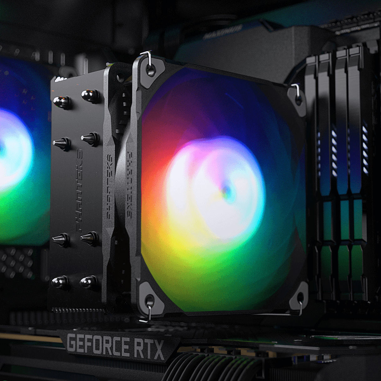 Phanteks - Phanteks POLAR ST4-120 D-RGB CPU Cooler - 120mm