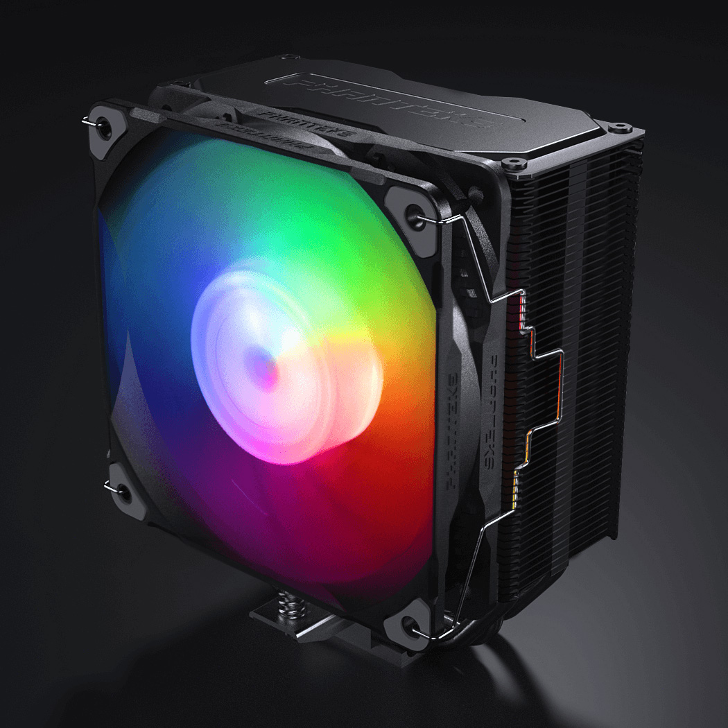 Phanteks - Phanteks POLAR ST5-120 D-RGB Black CPU Cooler - 120mm