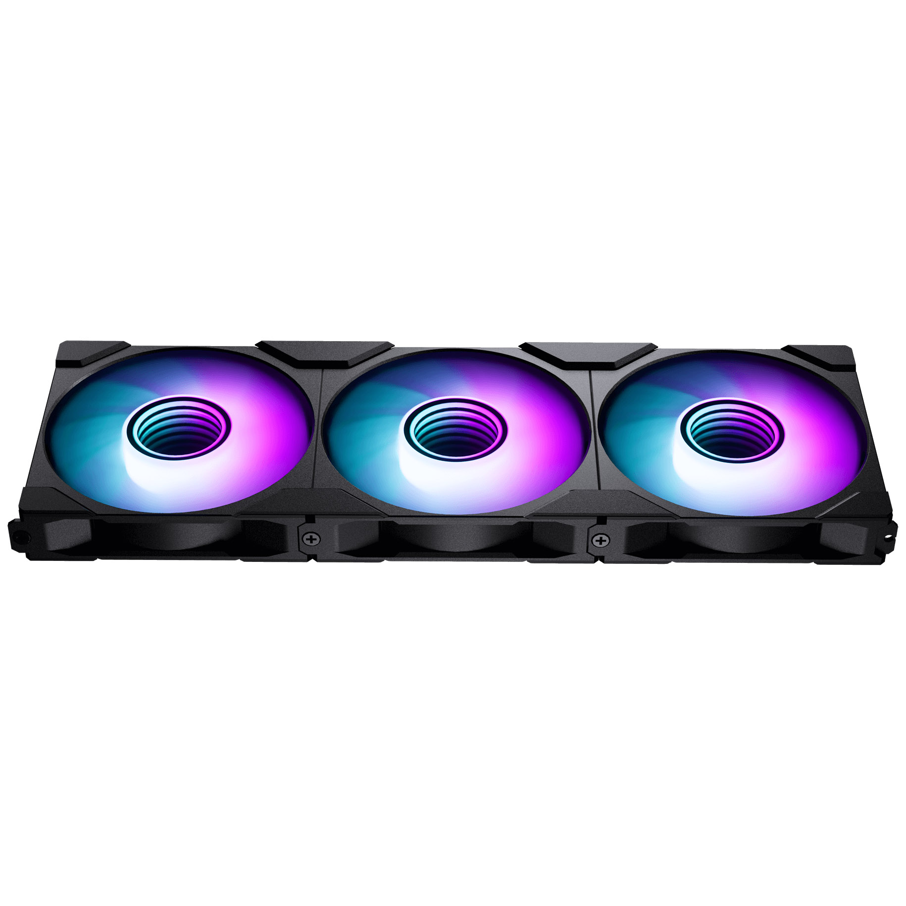 Phanteks - Phanteks M25 Gen2 120mm High-Airflow DRGB PWM Triple Fan Pack - Black