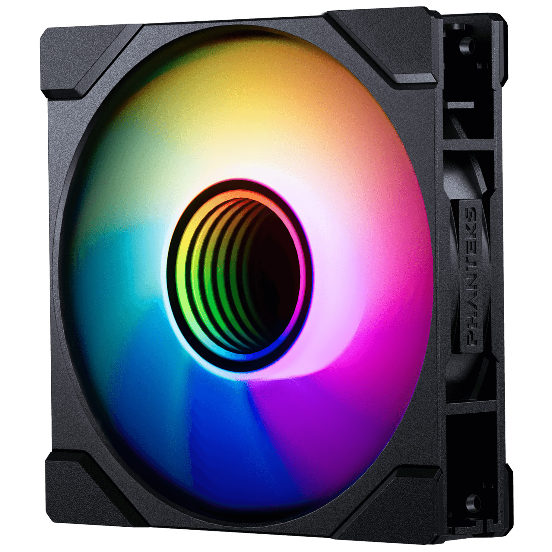 Phanteks - Phanteks M25 Gen2 120mm Reversed Airflow DRGB PWM Triple Fan Pack - Black