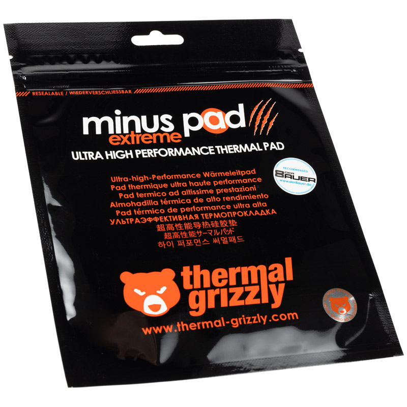 Thermal Grizzly - Thermal Grizzly Minus Pad Extreme - 100 × 100 × 2 mm